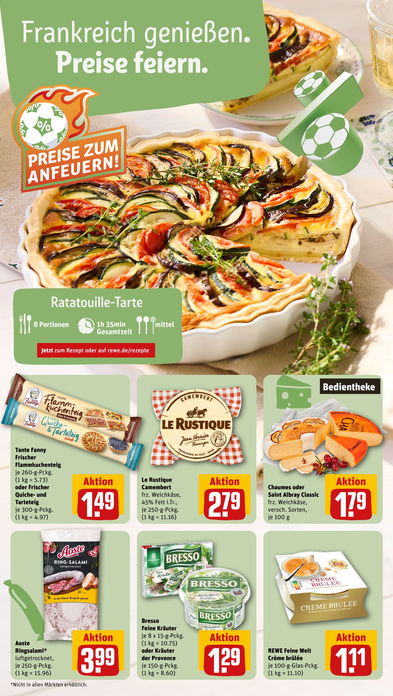 Gebäck Angebot im aktuellen REWE Prospekt auf Seite 6